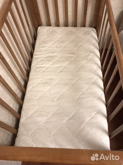 Детская кроватка Можга матрас,простыни,непромокай