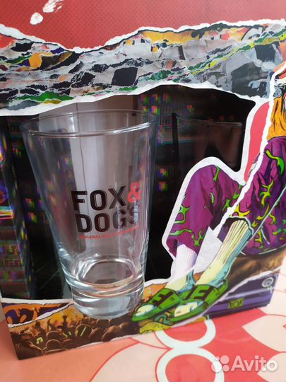 Стакан для виски fox dogs