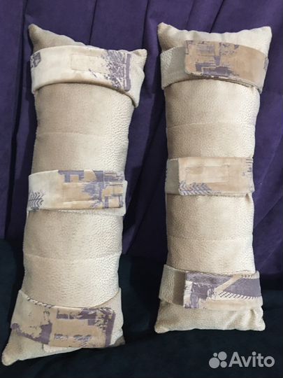 Подушка на автомобильный ремень безопасности 2 шт