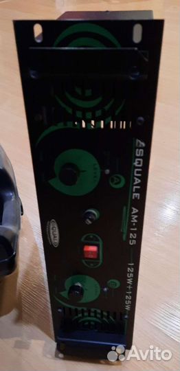 Усилитель звука 1000W Squale MA-125 Pro Stereo