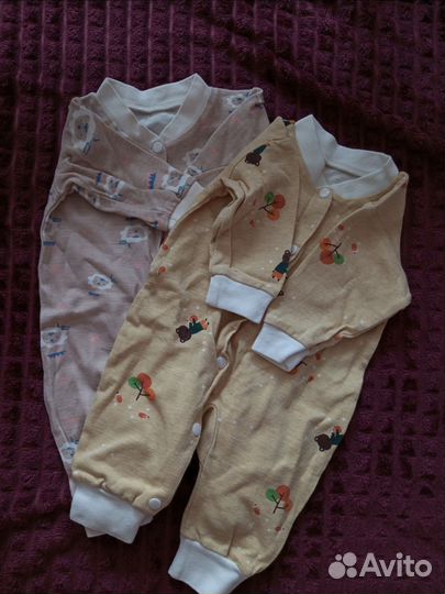 Вещи пакетом для девочки 68