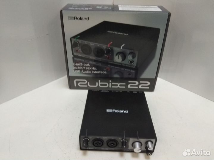 Звуковые карты Roland Rubix22