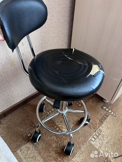 Стул мастера со спинкой