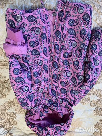 Костюм зимний для девочки с кофтой