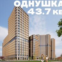 1-к. квартира, 43,7 м², 4/20 эт.