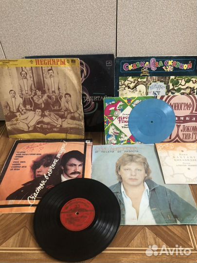 Грампластинки виниловые