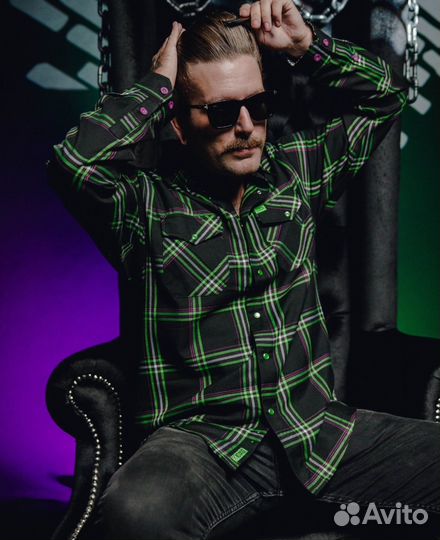 Рубашка Dixxon frankie flannel оригинал США