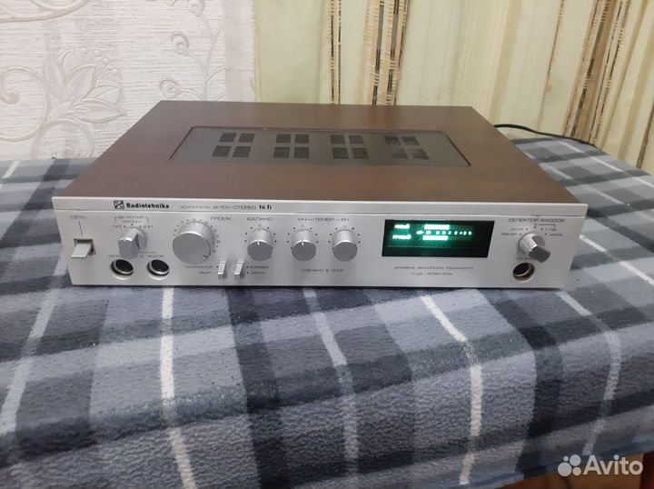 Усилитель радиотехника у 101 hi-fi стерео СССР