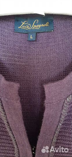 Жакет новый фиолетовый производство Италия