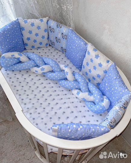 Бортики в кроватку новые в наличии