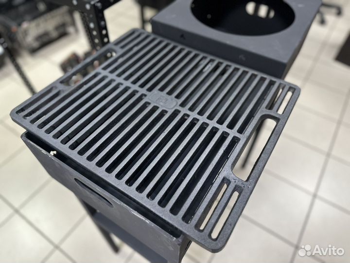 Чугунная решетка гриль
