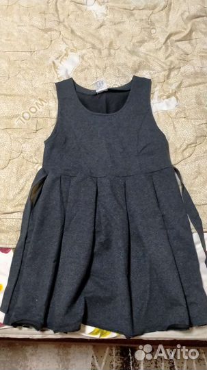 Платье рубашка школьная