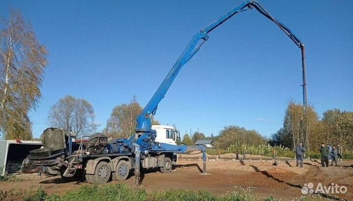 Аренда стационарного бетононасоса