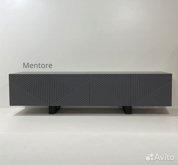 Тумба тв Bravo / графит / 1800х400х300 мм