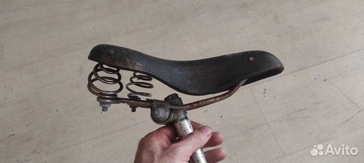 Седло для велосипеда багажник номер СССР