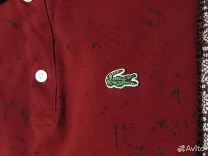 Поло lacoste