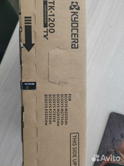 Картридж kyocera tk 1200 black