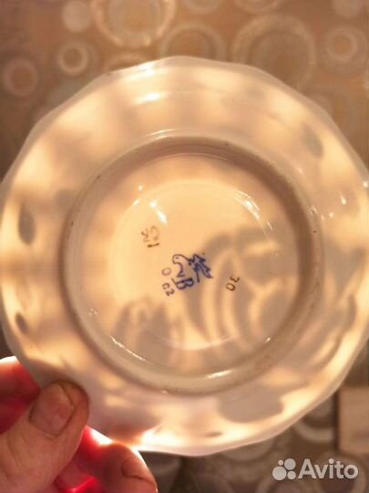 Чайный сервиз вербилки Золотая роза