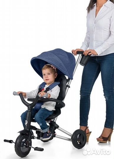 Трехколесный велосипед-коляска Qplay Nova