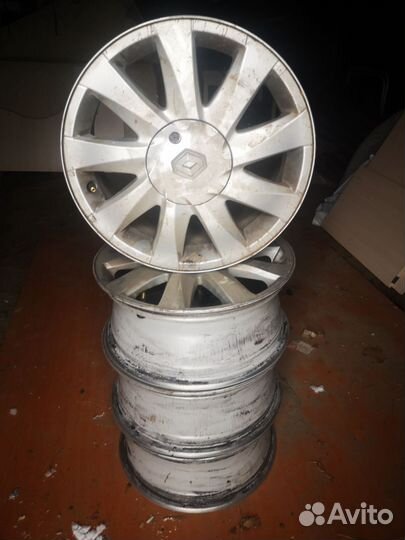 Литые диски на renault Megane 2 scenic 2