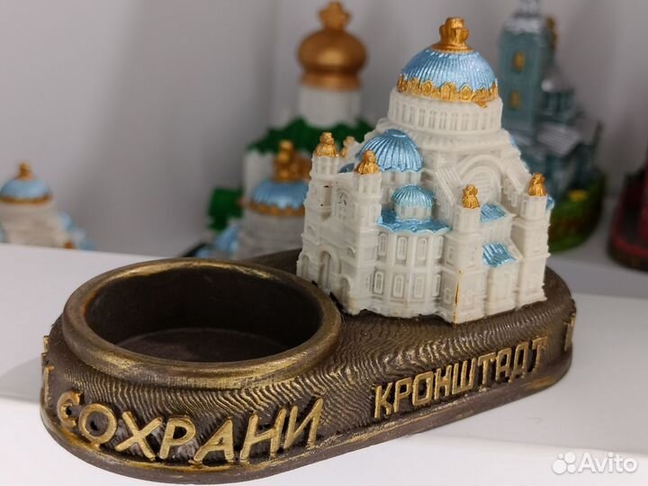 Морской Никольский собор (Кронштадт) сувенир макет