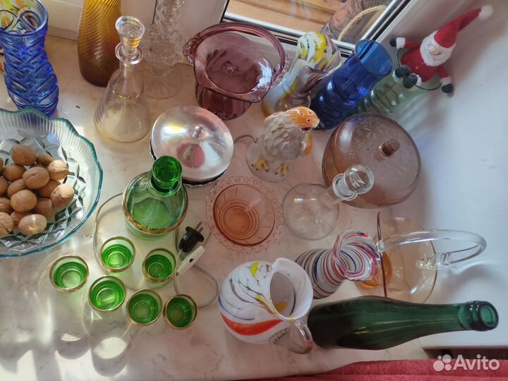 Цветное стекло. Керамика. Фарфор. СССР. Европа