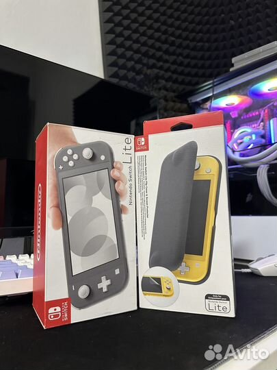 Продано Nintendo switch lite с играми