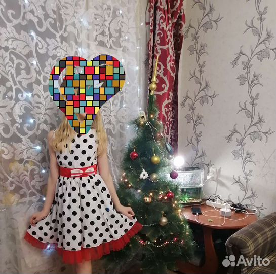 Платье для девочки размер 134
