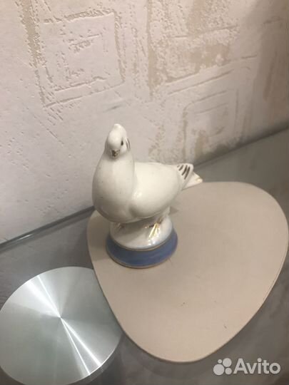 Малый голубь гжель СССР