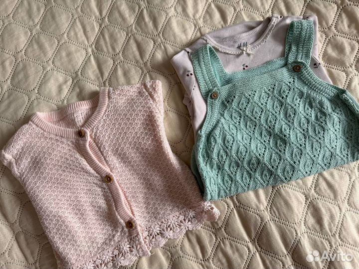 Одежда пакетом для девочки 6-9мес (68/74)