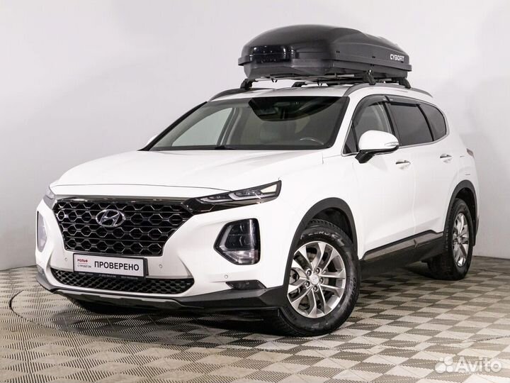 Hyundai Santa Fe 2.2 AT, 2019, 85 007 км