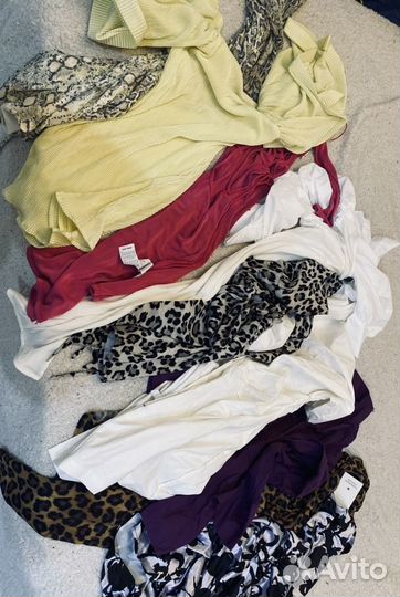 Вещи пакетом (много новых и б/у)