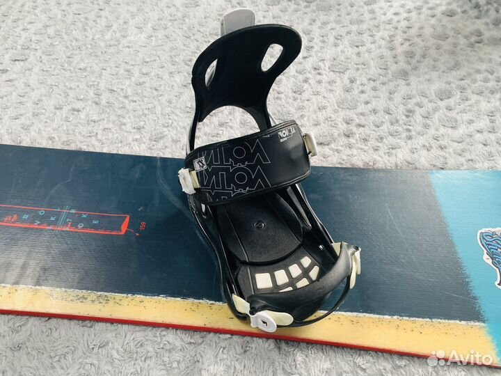 Сноуборд 159 флэт + крепления комплект volkl