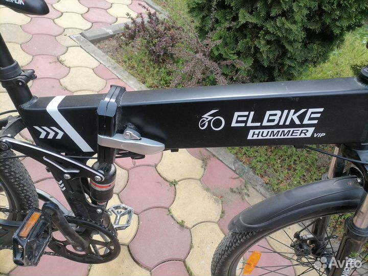 Мощный электровелосипед hummer 500 вт/ч складной