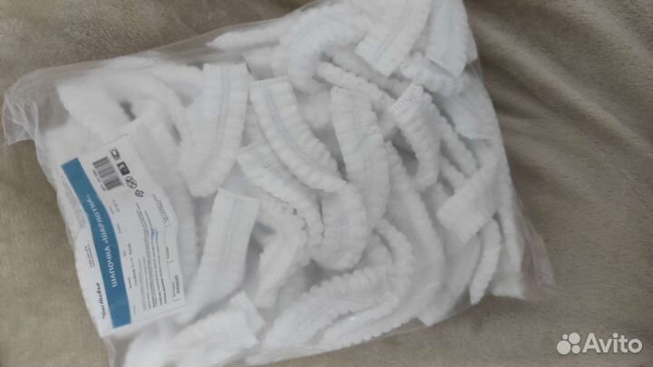 Шапочки одноразовые