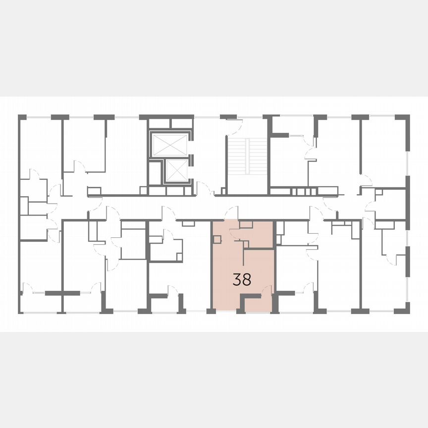 Квартира-студия, 25,4 м², 7/10 эт.
