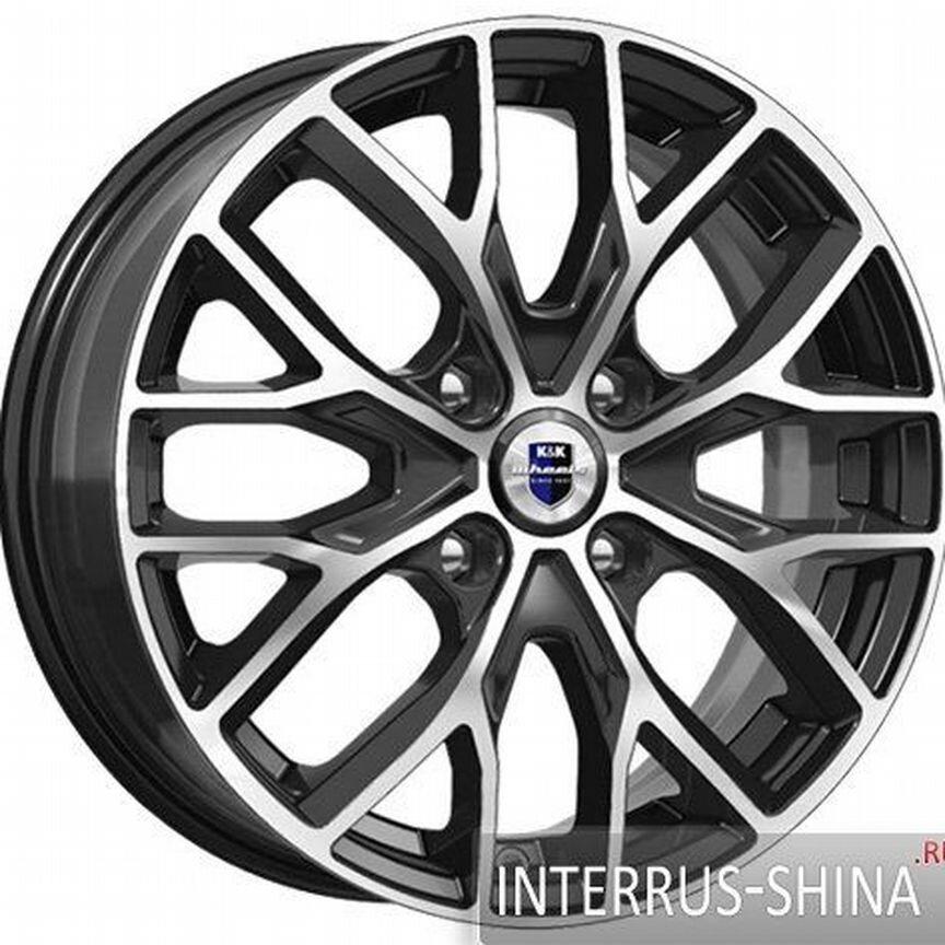 Диски K&K Лилиом 6x16 4x114.3 ET40 D67.1 Алмаз черный