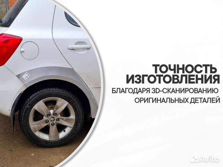 Ремонтные пороги и арки для Skoda Московский
