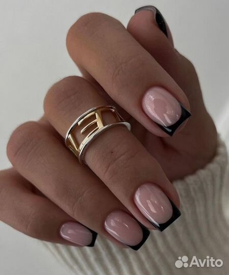 Маникюр гель лак наращивание, укрепление ногтей
