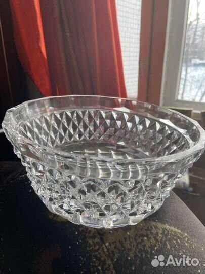 Салатник хрустальный