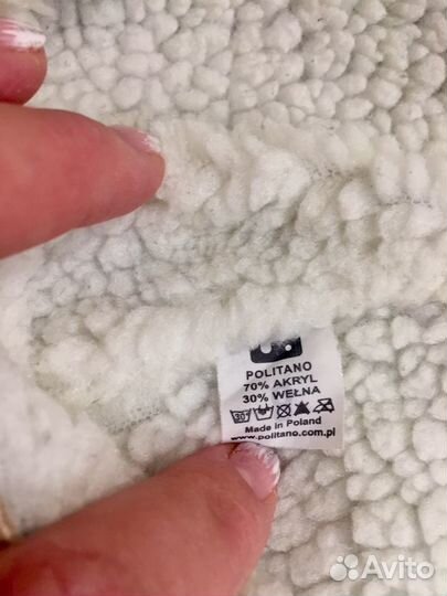 Детская зимняя шапка с шарфом