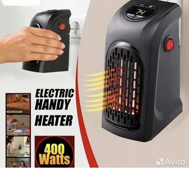 Тепловентилятор настенный