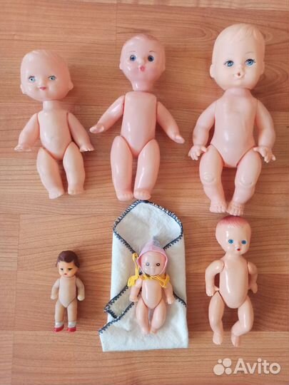 Кукла пупс СССР,немецкий,Гонконг