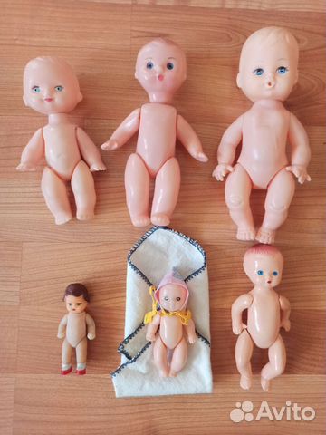 Кукла пупс СССР,немецкий,Гонконг