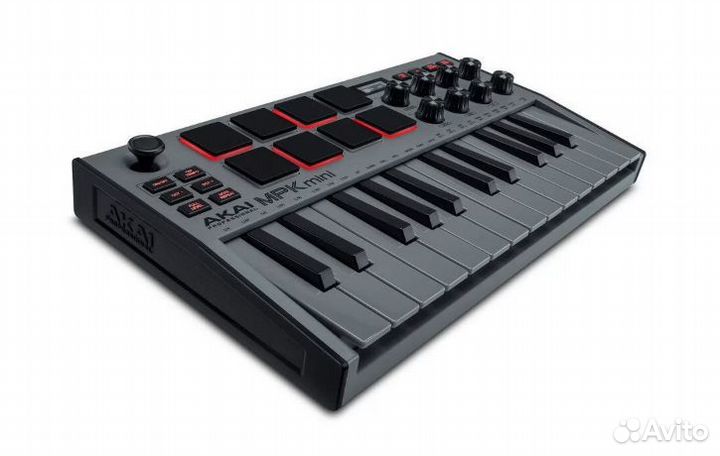 MPK mini 3 grey Akai midi-клавиатура (серая)