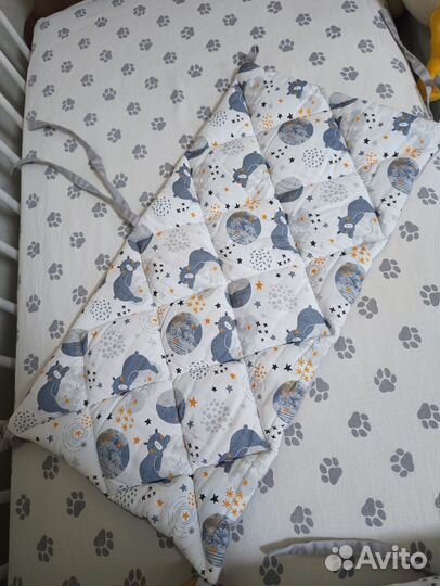 Бортики в детскую кроватку