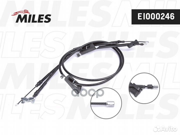 Трос стояночного тормоза ford focus -04 EI00024