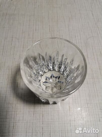 Стопки, рюмки из толстого стекла,СССР