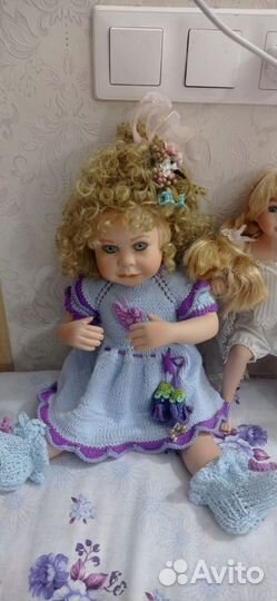 Кукла фарфоровая коллекционная