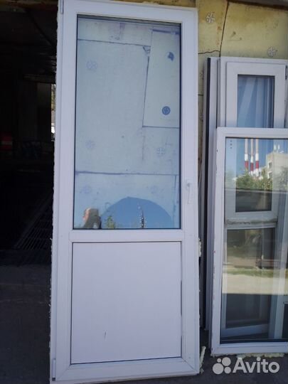 Дверь Балконная брусбокс 70 860#2250